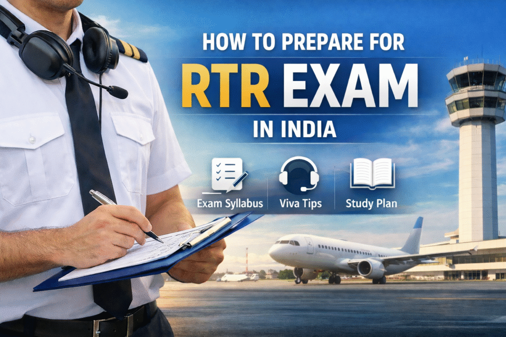 The Comprehensive 2026 Guide for Pilot Aspirants on How to Prepare for the RTR Exam in India
