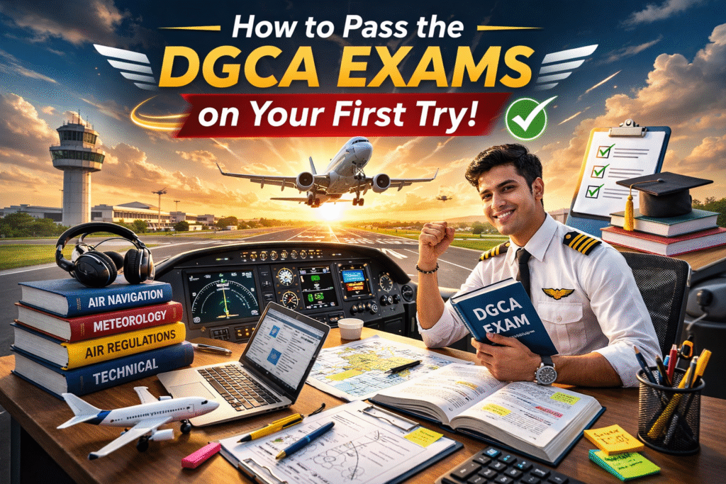 How to Clear DGCA Exams on First Attempt