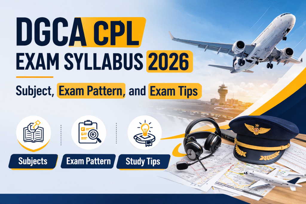 DGCA CPL Exam Syllabus 2026: Subject, Exam pattern, and Exam tips